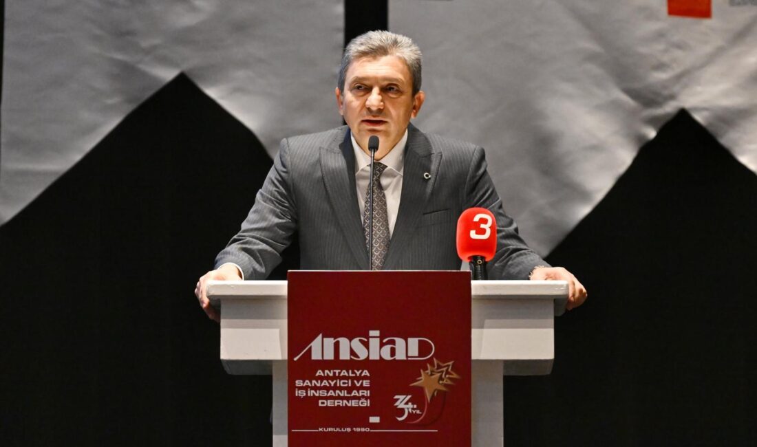 Antalya Sanayici ve İş İnsanları Derneği (ANSİAD) tarafından düzenlenen 22.