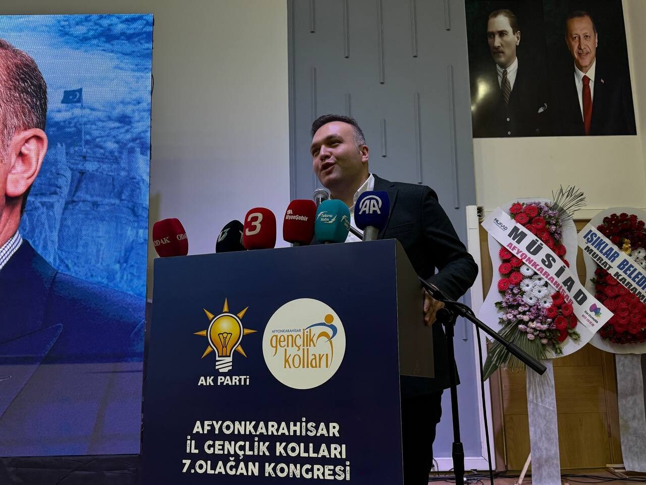 AK Parti Afyonkarahisar Gençlik Kolları 7. Olağan Kongresi gerçekleştirildi.