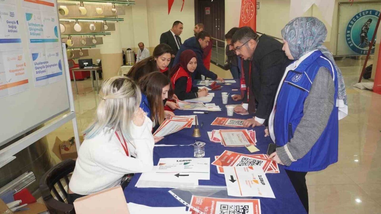 Afyonkarahisar, gençlerin görüş ve önerilerinin dinlendiği Gençlik Politika Belgesi Vizyon