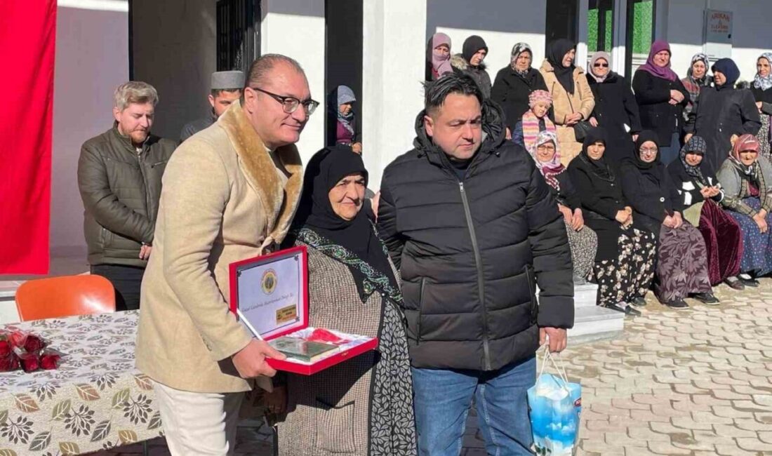 Afyonkarahisar’ın Bolvadin ilçesinde hayırsever bir aile tarafından beldeye morg ve