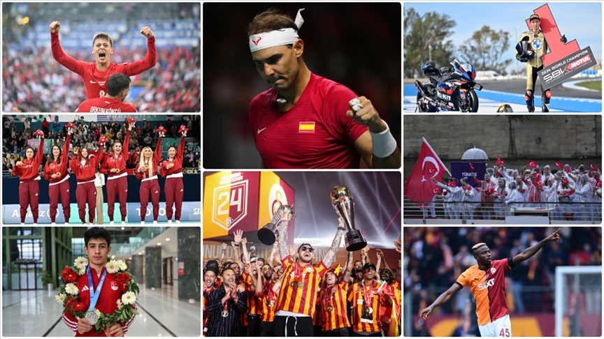 Türkiye ve dünyada, 2024 yılına damga vuran önemli spor olaylarını
