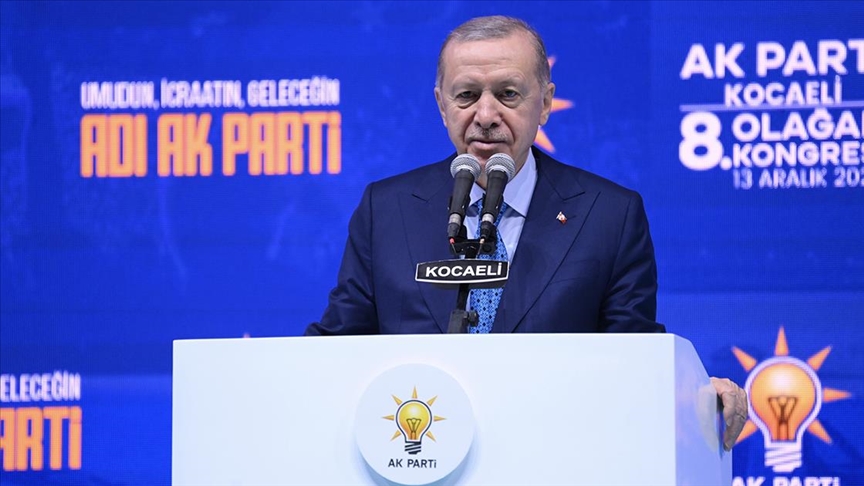 Cumhurbaşkanı Erdoğan, "22 yıllık iktidarımızda sağladığımız kazanımlar sayesinde artık Türkiye