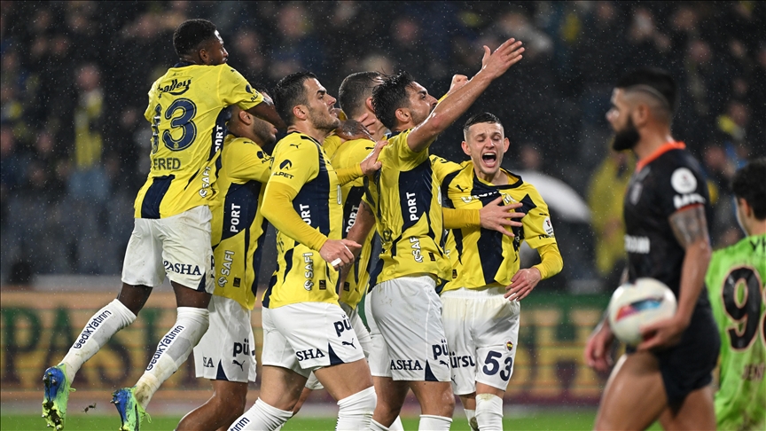 Fenerbahçe, Trendyol Süper Lig'in 16. haftasında konuk ettiği RAMS Başakşehir'i