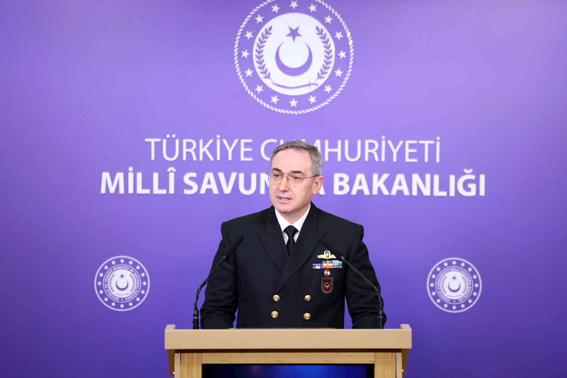 Tuğamiral Zeki Aktürk, Irak ve Suriye’nin kuzeyinde icra edilen terörle