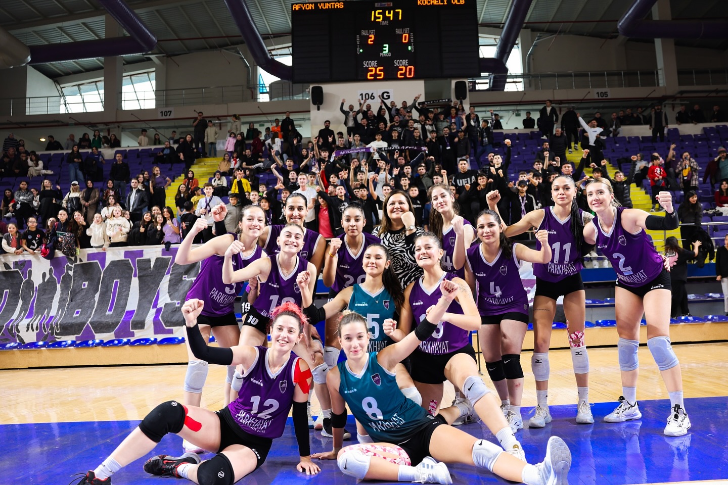 Afyon Belediye Yüntaş Kadın Voleybol Takımı, Kadınlar 1. Ligi'ne yükselme