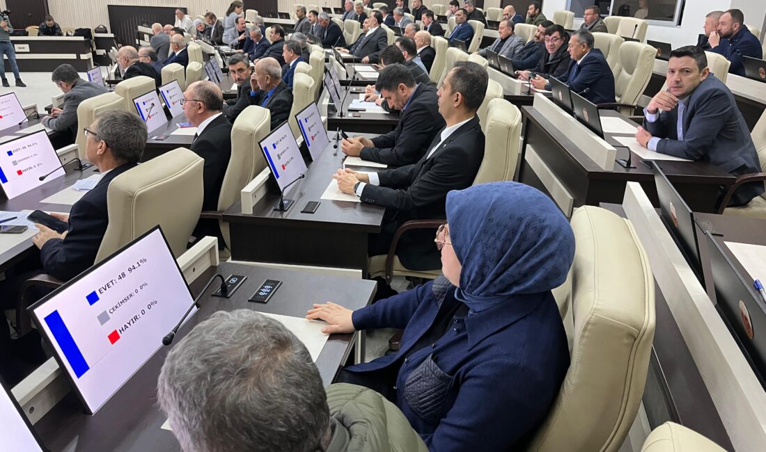 Afyonkarahisar İl Genel Meclisi ocak ayı toplantılarının 3. oturumu yapıldı.