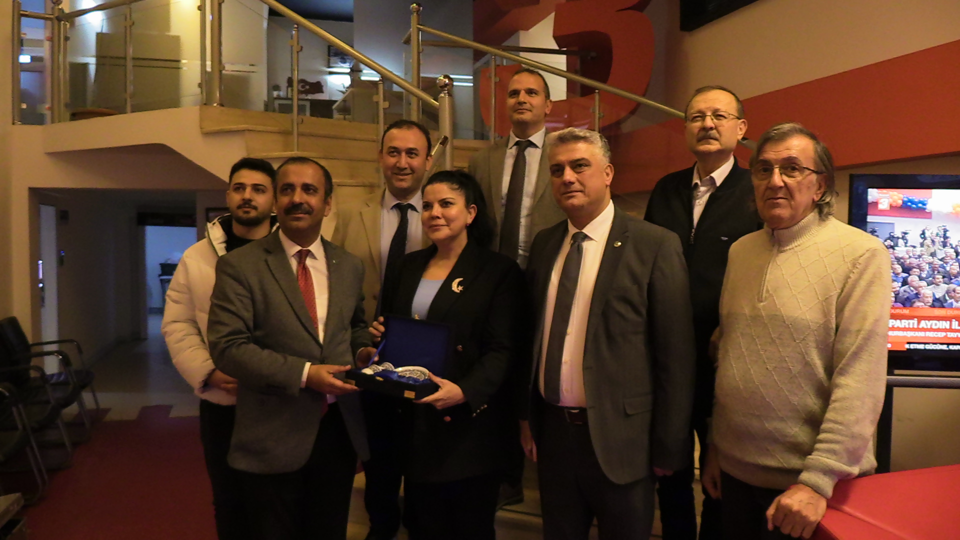 Yeni Sendika Genel Başkanı Metin Memiş, Kanal 3 Televizyonu’nu ziyaret