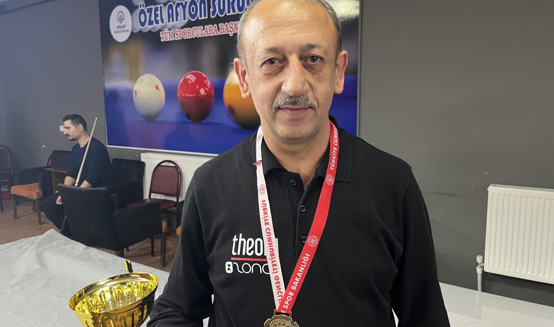 Türkiye Bilardo Federasyonu ve Afyonkarahisar Bilardo İl Temsilciliği tarafından düzenlenen