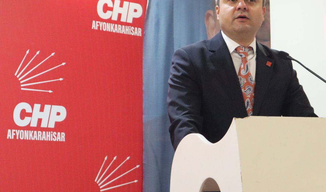 Cumhuriyet Halk Partisi Afyonkarahisar İl Başkanı Faruk Duha Erhan: Tüm