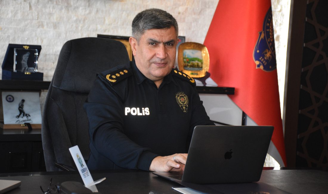 Afyonkarahisar Emniyet Müdürü Mahmut Ay, Anadolu Ajansı'nın (AA) gözünden 2024'e damga