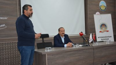 Afyonkarahisar'ın İscehisar ilçesinde 2025 yılı mermerciler istişare toplantısı yapıldı.