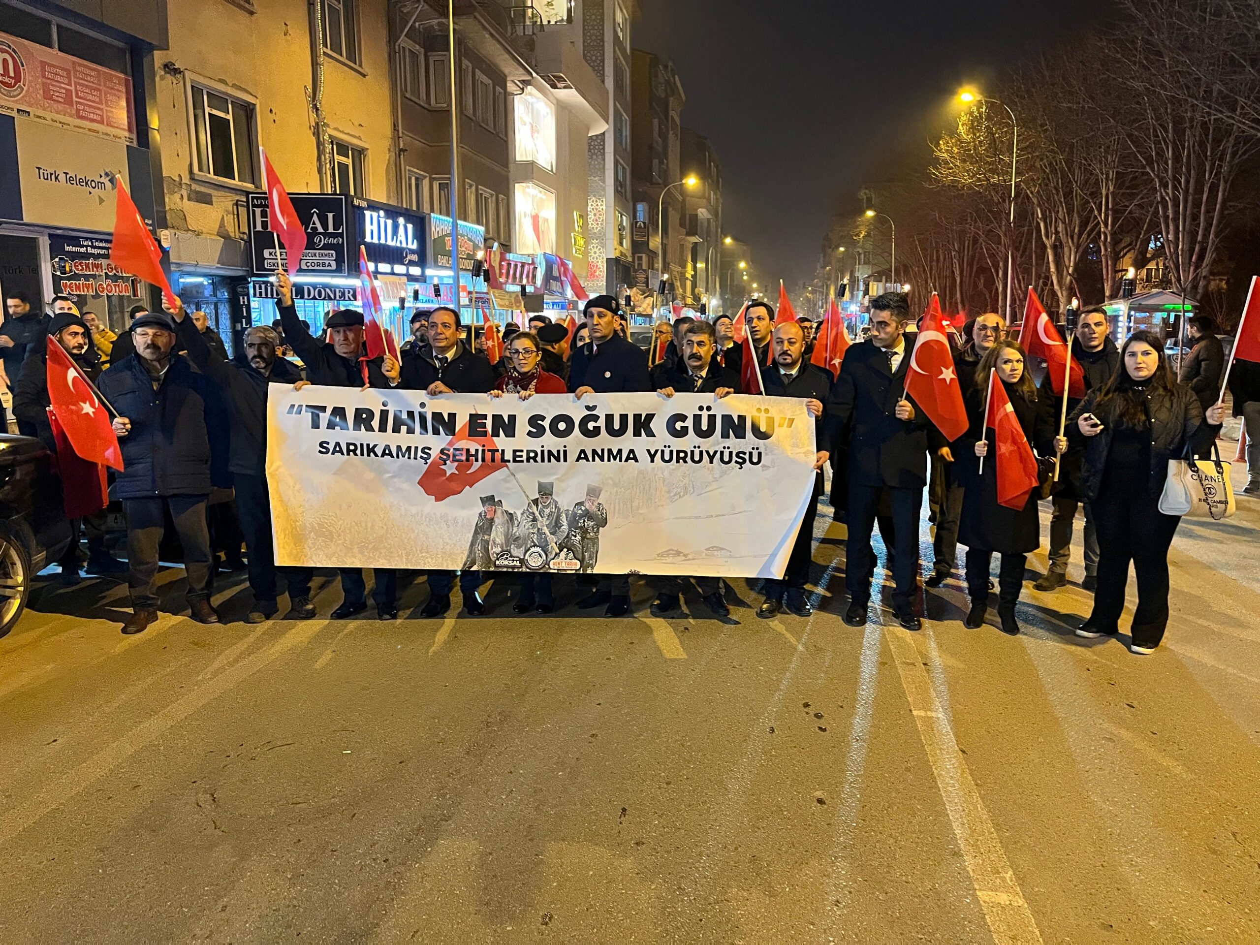 Sarıkamış Harekâtı’nın 110. yıl dönümü dolayısıyla Afyonkarahisar Belediyesi tarafından Sarıkamış