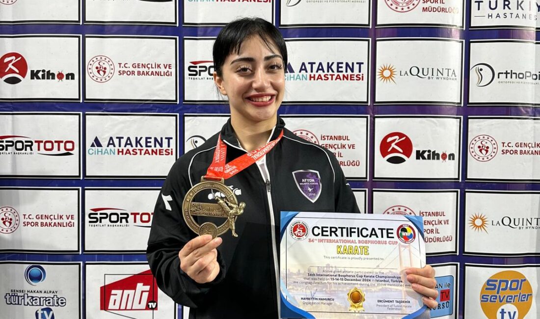 Ayşe Yılmaz, Afyon’u temsil edecek Afyonkarahisar Belediyesi Yüntaş Spor Kulübü sporcusu, Afyonkarahisarlı Milli sporcu Ayşe
