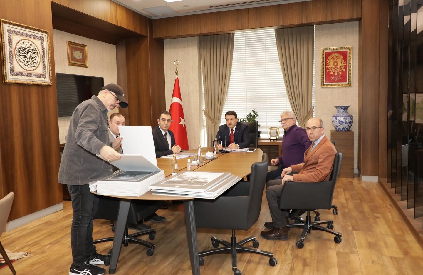 Dumlupınar Diorama Müzesi’nde yürütülen çalışmalar hız kesmeden devam ediyor. Müzedeki