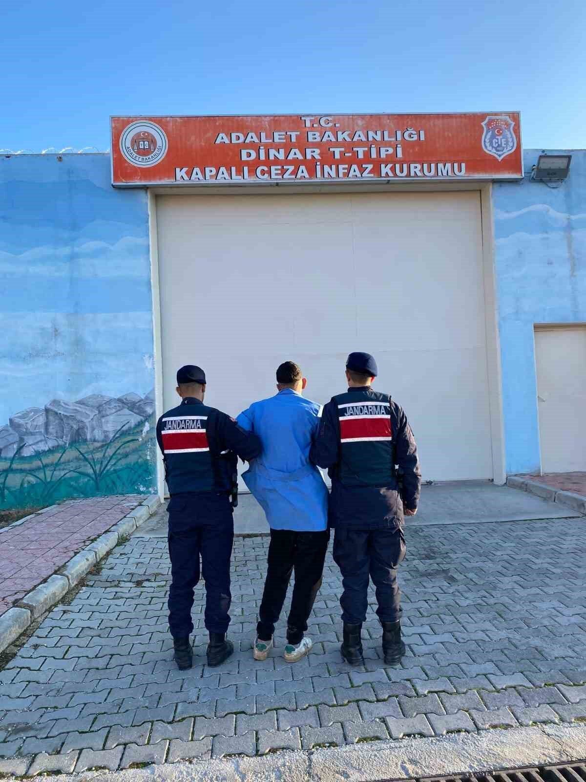 Afyonkarahisar’da hükümlü veya tutuklunun kaçması suçundan hapis cezasıyla aranan bir
