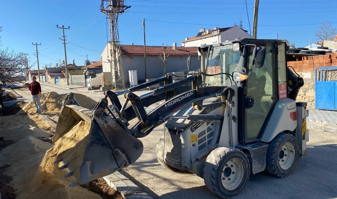 Bolvadin Belediyesi Fen İşleri Müdürlüğü ekipleri, büyük bir projeye daha