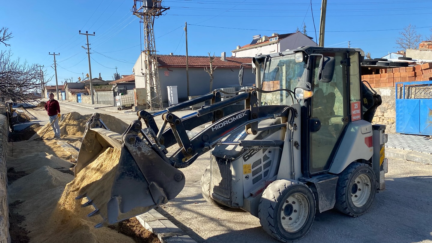 Bolvadin Belediyesi Fen İşleri Müdürlüğü ekipleri, büyük bir projeye daha