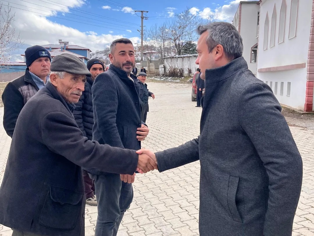 Cumhuriyet Halk Partisi Afyonkarahisar İl Başkanı Faruk Duha Erhan ve
