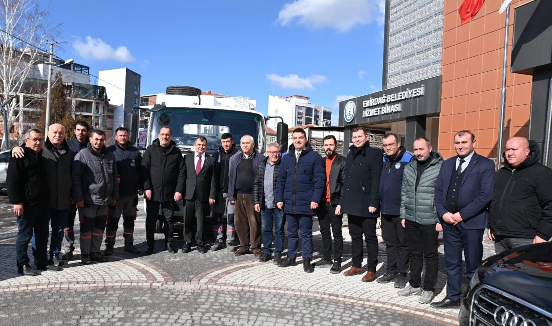 Emirdağ Belediyesi, Çevre, Şehircilik ve İklim Değişikliği Bakanlığı tarafından hibe