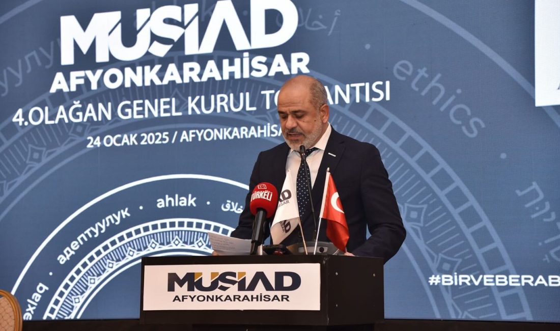 Ercan İşlek güven tazeledi Müstakil Sanayici ve İşadamları Derneği Afyonkarahisar Şube Başkanı Ercan İşlek,