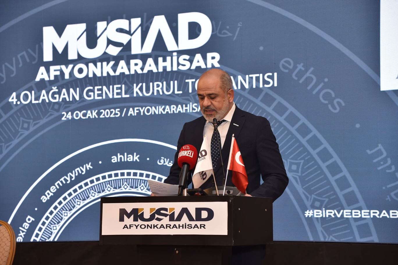 Müstakil Sanayici ve İşadamları Derneği Afyonkarahisar Şube Başkanı Ercan İşlek,