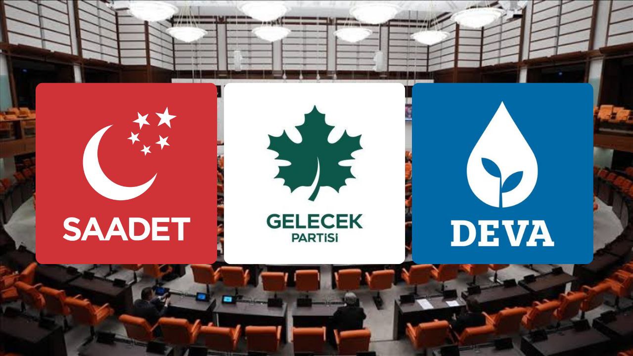DEVA Partisi, Gelecek Partisi ve Saadet Partisi, üç parti olarak