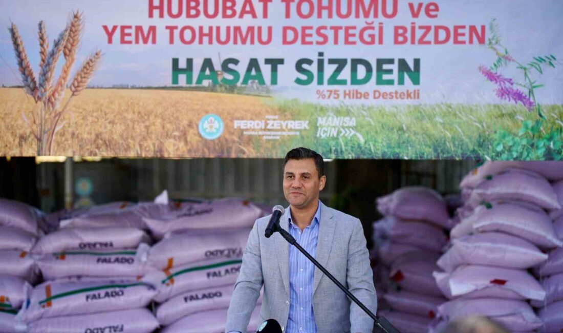 Manisa Büyükşehir Belediyesi, tarım ve hayvancılık sektöründe yaptığı önemli destekler