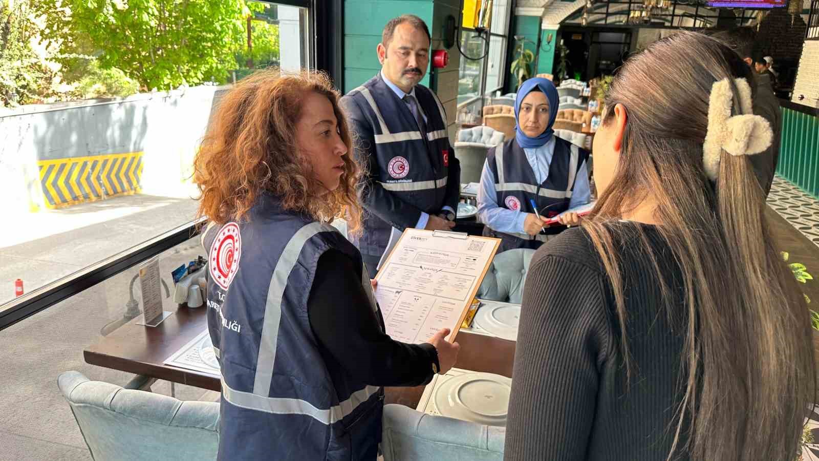 Ticaret Bakanlığı, 25-31 Aralık 2024 tarihleri arasında gerçekleştirdikleri denetimlerde yaklaşık