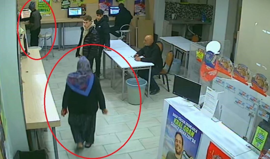 Bursa'da şans oyunları oynayan eşine kızan bir kadın, sinirlenerek dükkana