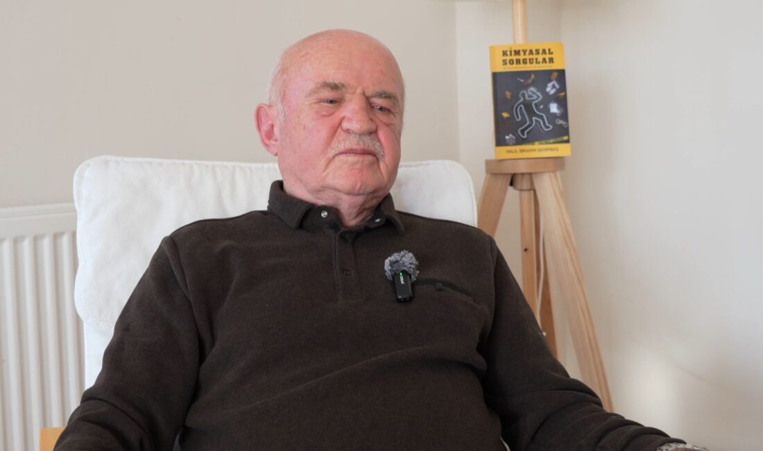 Emekli Kimya Mühendisi Halil İbrahim Demirbaş, Kriminal Laboratuvarlarındaki Anılarını Kitaplaştırdı