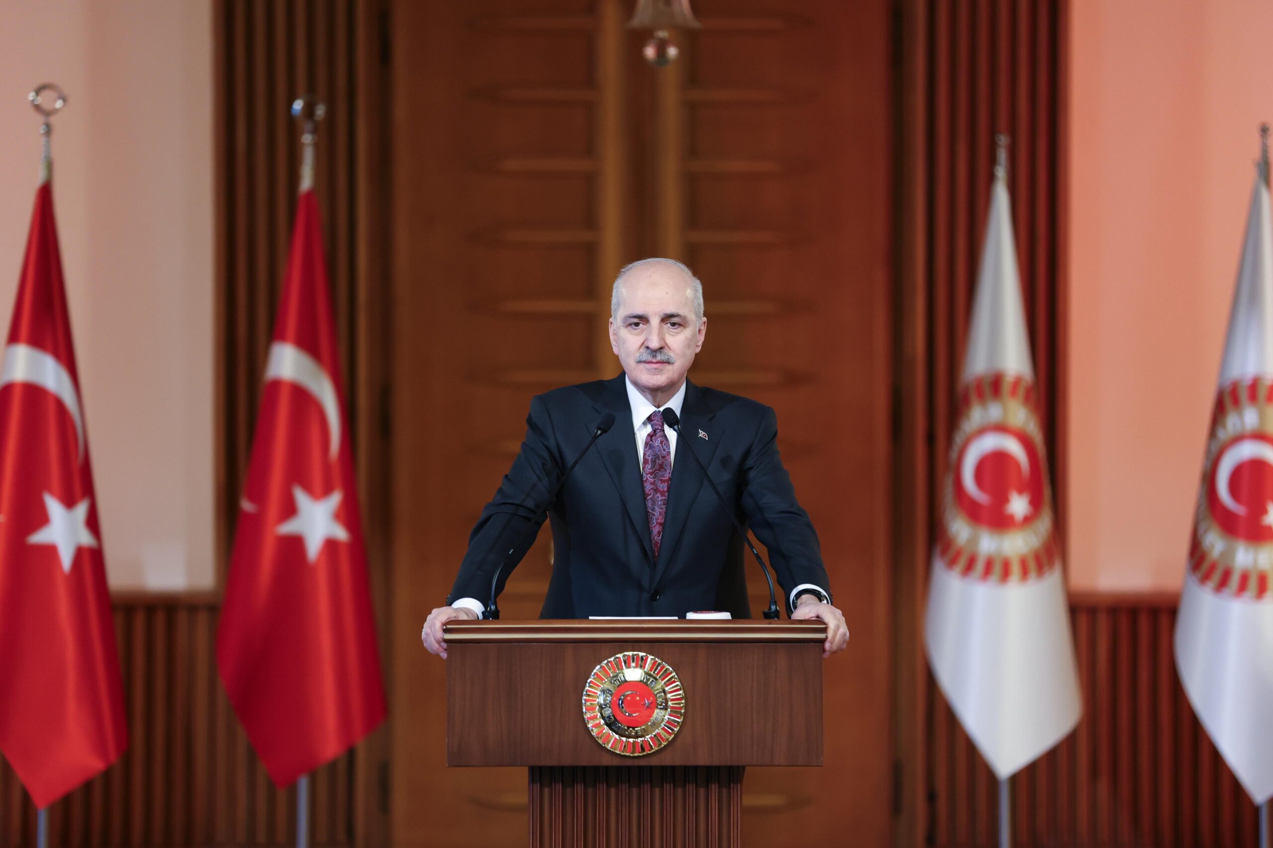 Türkiye Büyük Millet Meclisi (TBMM) Başkanı Numan Kurtulmuş, “Terörden arındırılmış bir Türkiye'yi