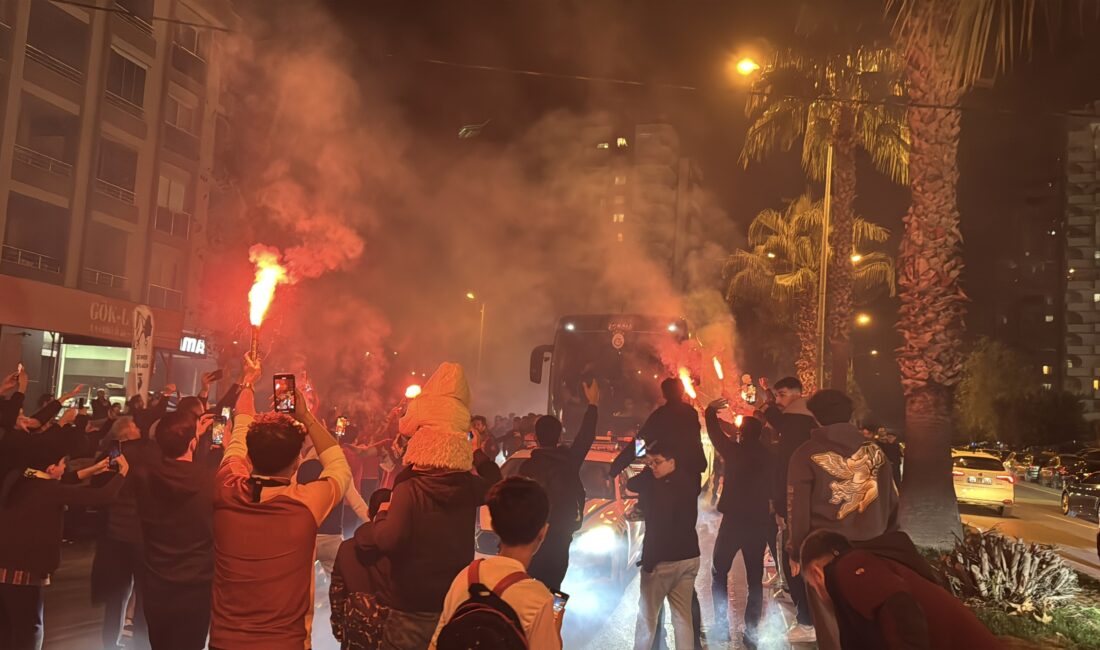 Galatasaray, yarın Atakaş Hatayspor ile yapacağı karşılaşma için Mersin’e geldi.