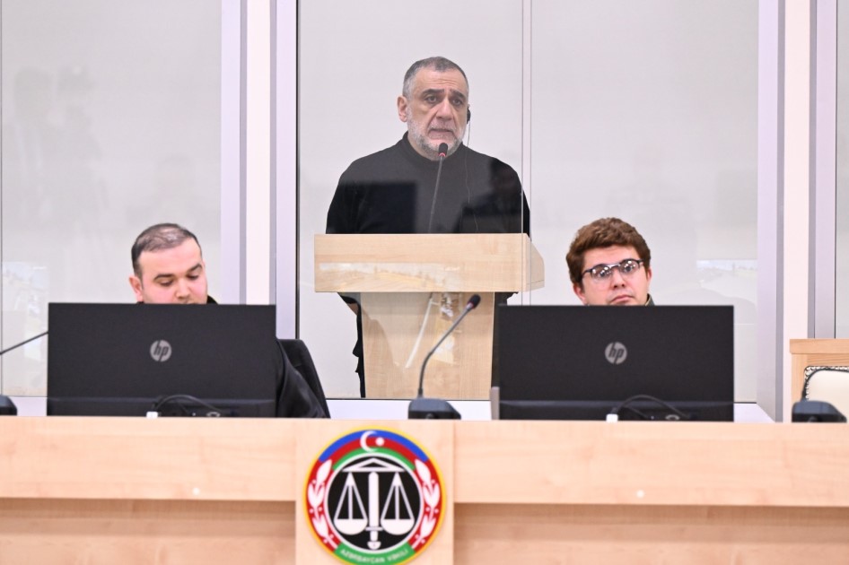 Dağlık Karabağ’daki eski sözde Ermeni rejiminin yöneticilerinin yargılandığı davada sözde