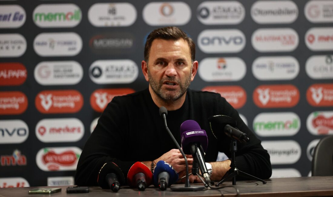Galatasaray Teknik Direktörü Okan Buruk, Atakaş Hatayspor maçında çok iyi