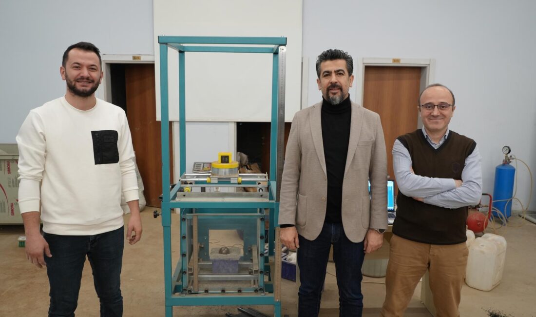 Karabük Üniversitesi'nde görevli öğretim üyesinin hazırladığı projeyle atık lastikler inşaat