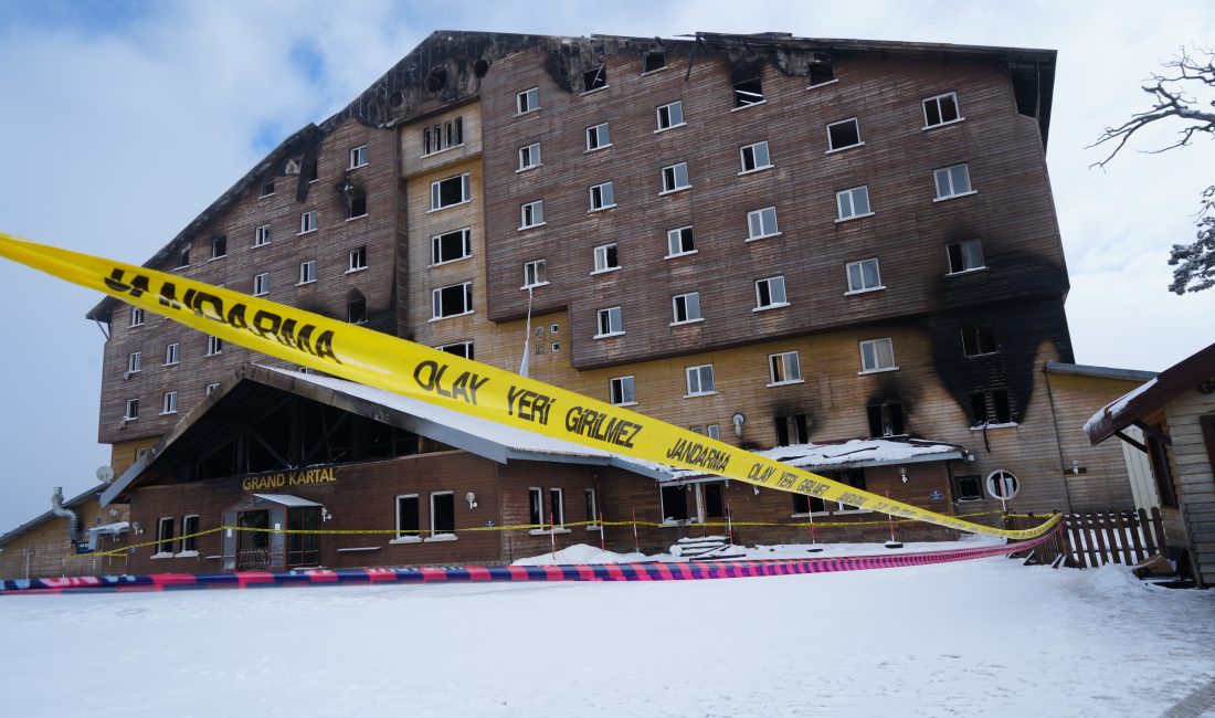 Yangının çıktığı Grand Kartal Otel'in itfaiye raporu ortaya çıktı. Yangının