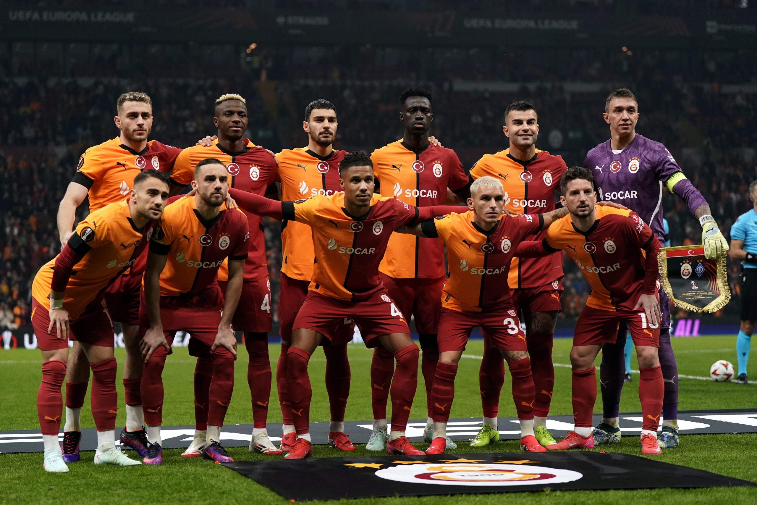 Galatasaray, UEFA Avrupa Ligi’nin 8. ve son haftasında yarın deplasmanda