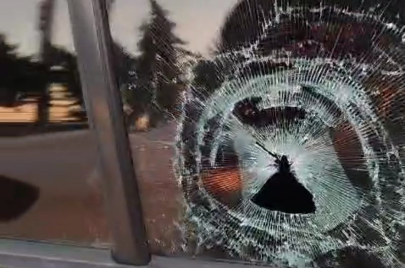 Suriye’nin Carablus ilçesinden ateşlenen silahlardan çıkan bir yorgun mermi, Gaziantep’in