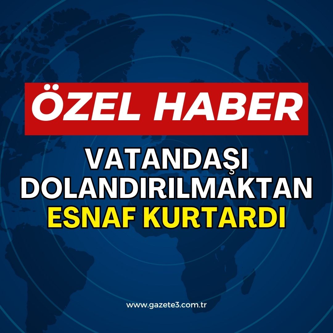 Afyon'da bir vatandaş dolandırılmanın eşiğinden duyarlı esnaf sayesinde döndü.