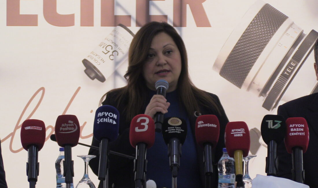 Afyonkarahisar Belediye Başkanı Burcu Köksal, 10 Ocak Çalışan Gazeteciler Günü