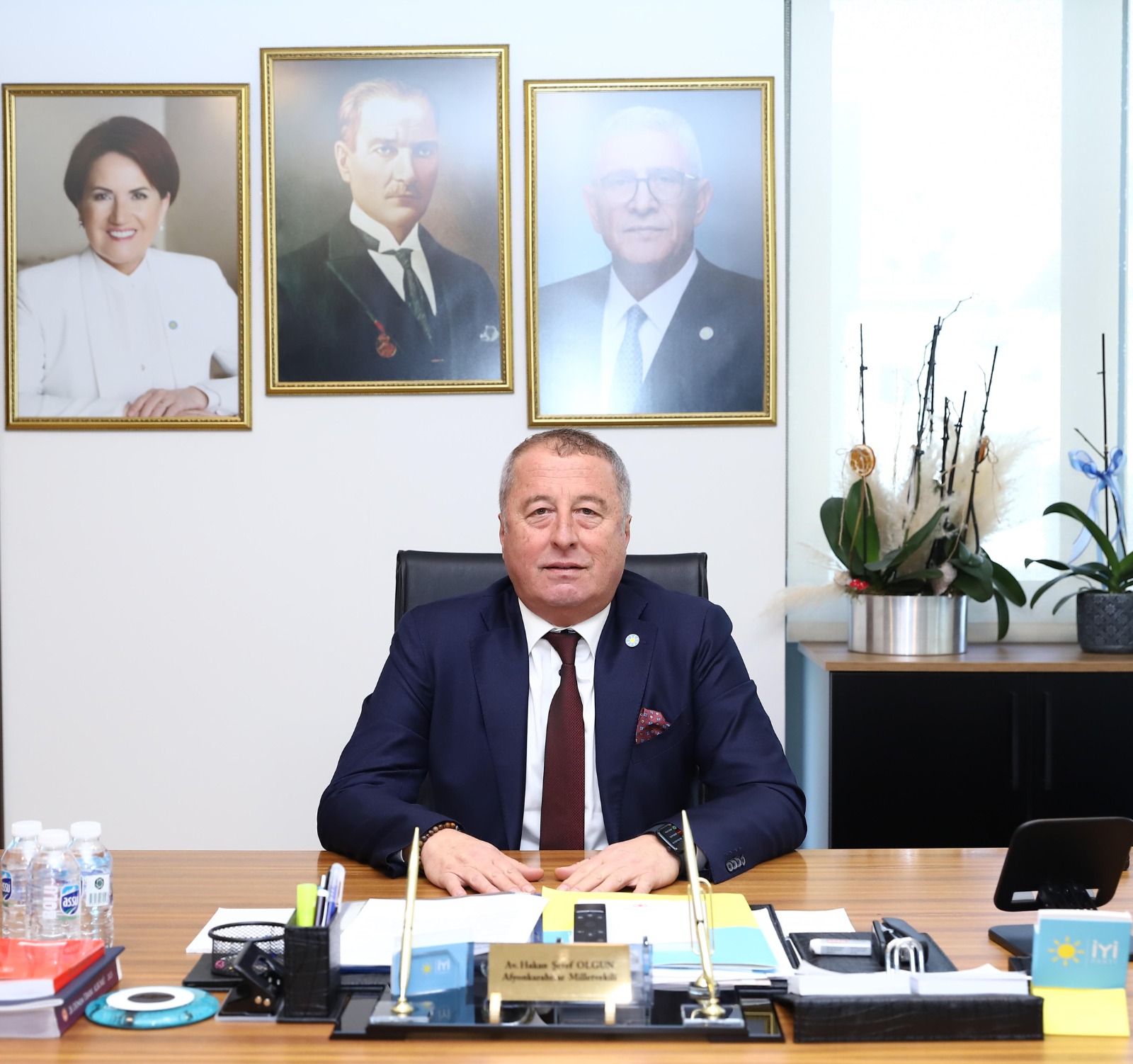 İYİ Parti Genel Başkan Yardımcısı ve Afyonkarahisar Milletvekili Hakan Şeref