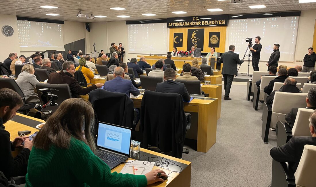 Yılın İlk Belediye Meclis Toplantısı Yapıldı