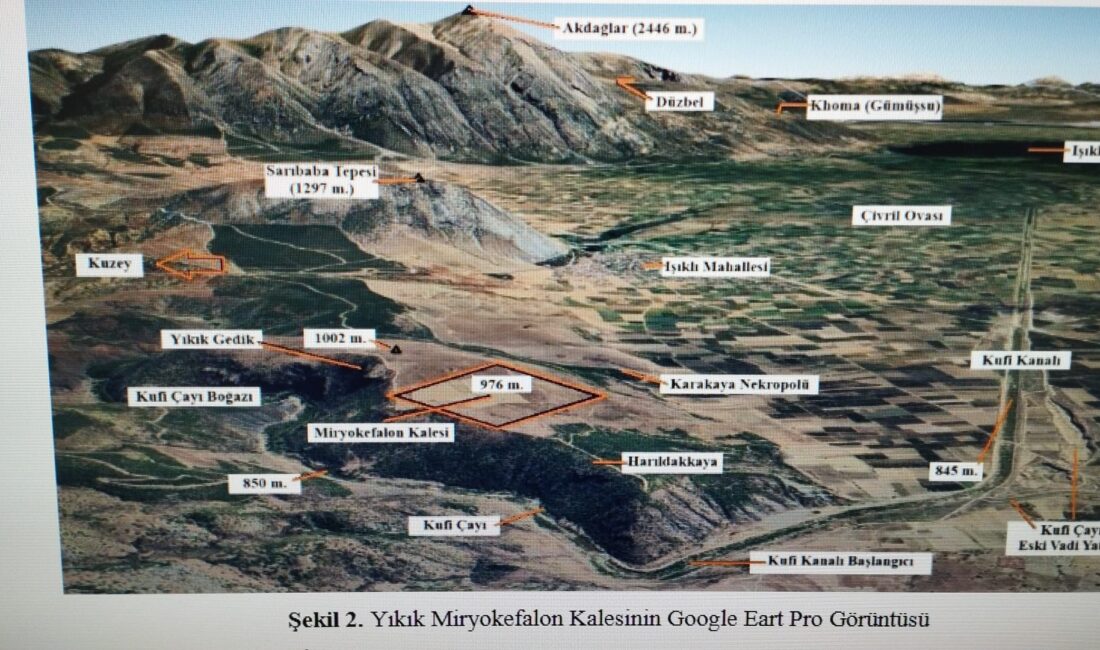 Yıkık Miryokefalon Kalesi'nin Yeri Keşfedildi