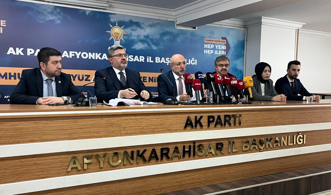 Afyonkarahisar’a hastane müjdesi! AK Parti Afyonkarahisar İl Başkanlığı, AK Parti Afyonkarahisar Milletvekilleri Ali