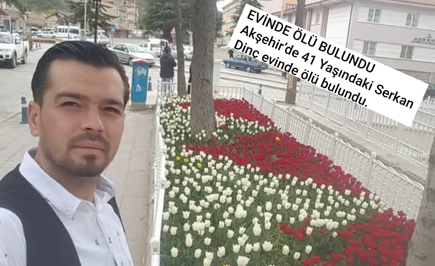 Konya’nın Akşehir ilçesinde 41 yaşındaki Serkan Dinç’in evinde cansız bedeni