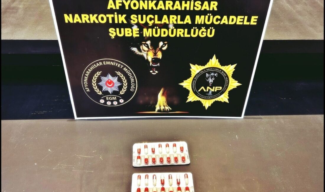AFYONKARAHİSAR (AA) – Afyonkarahisar'da uyuşturucu operasyonunda 1 şüpheli tutuklandı. İl