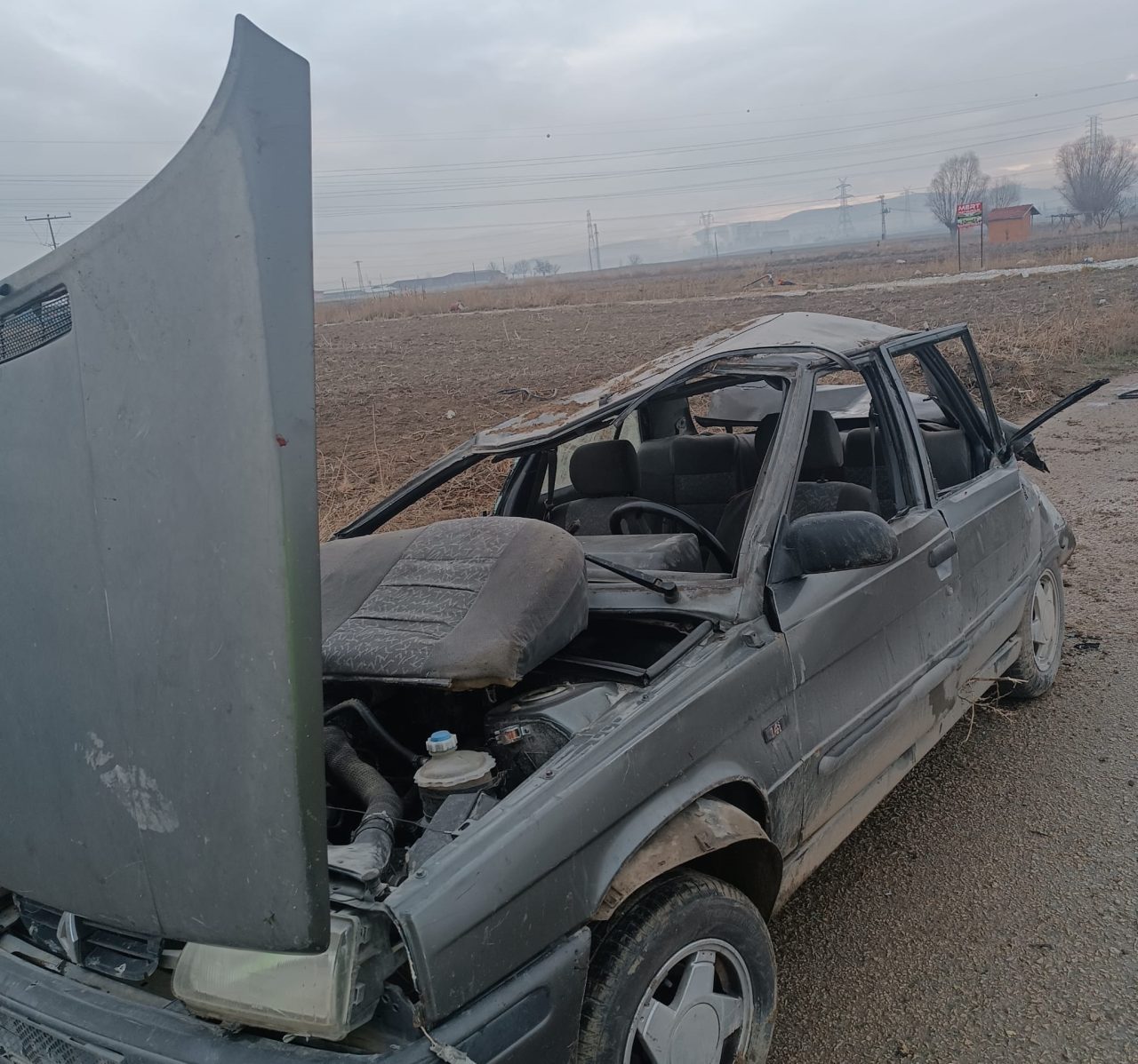 AFYONKARAHİSAR (AA) – Afyonkarahisar'da meydana gelen trafik kazasında 5 kişi