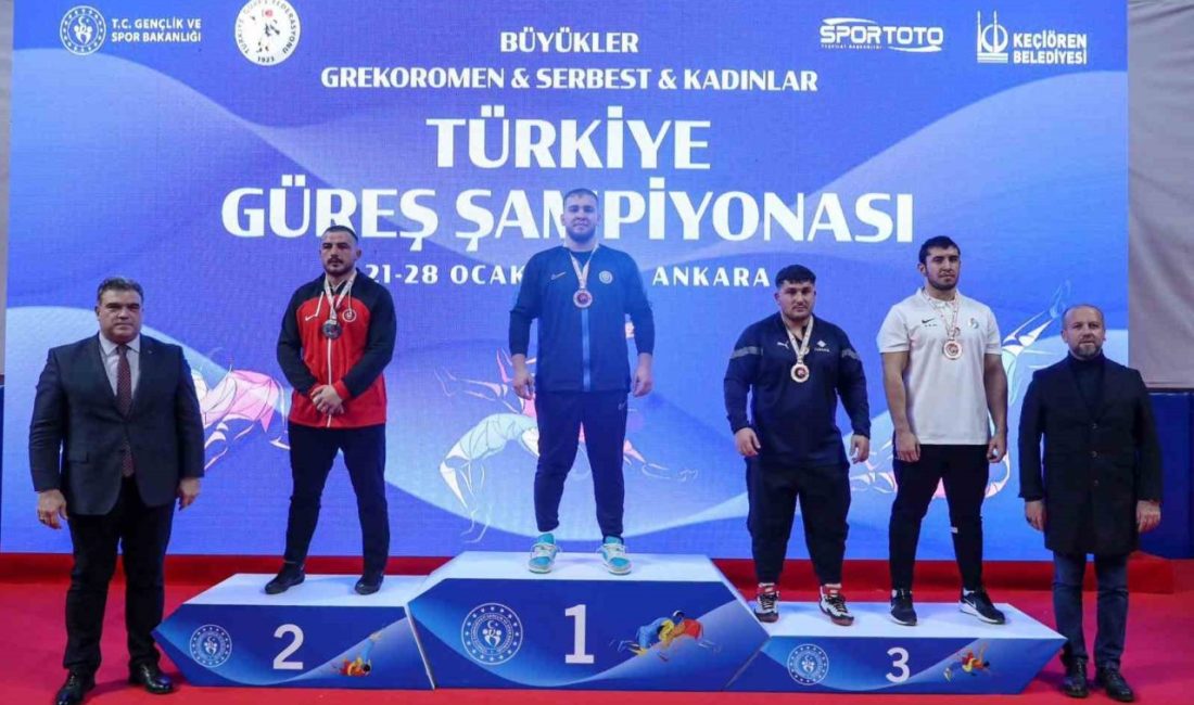 Ankara’da düzenlenen Büyükler Serbest Türkiye Güreş Şampiyonası’nın üçüncü günü tamamlandı.