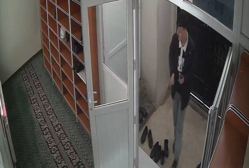 Elazığ’da namaz kılındığı esnada bir camiye torpil atan şüpheli, polis