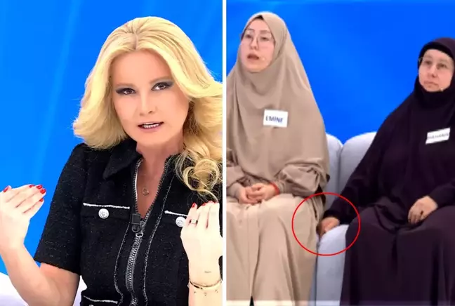 Programına konuk olan üfürükçü kadının ölüm büyüsü yapmakla tehdit ettiği